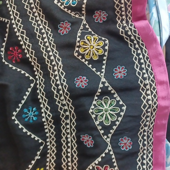 Double D Ranch Embellished Black Skirt Size S - Picture 7 of 10